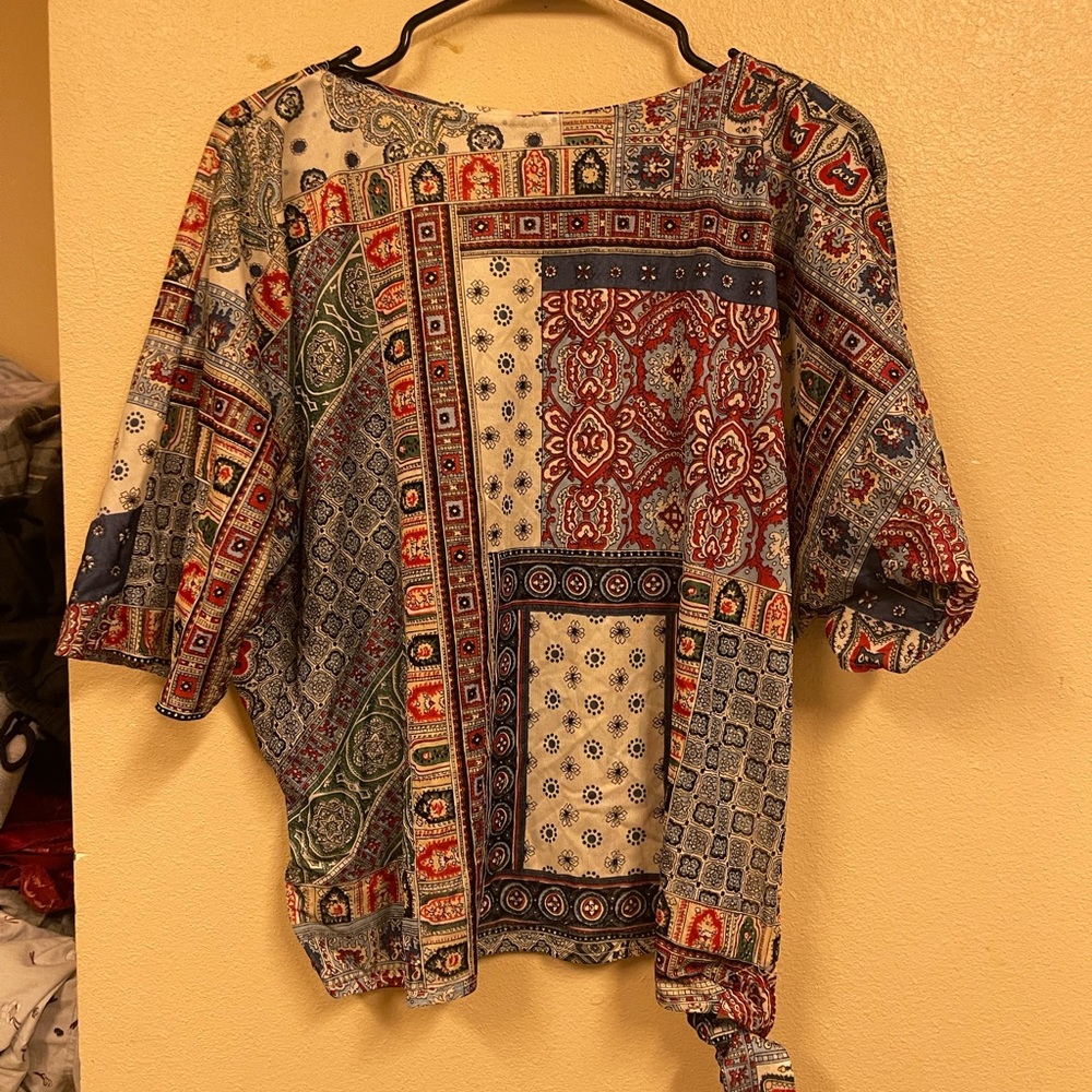 Print light weight top